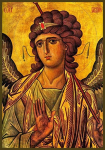Byzantine Orthodox Icon | Archangel Gabriel