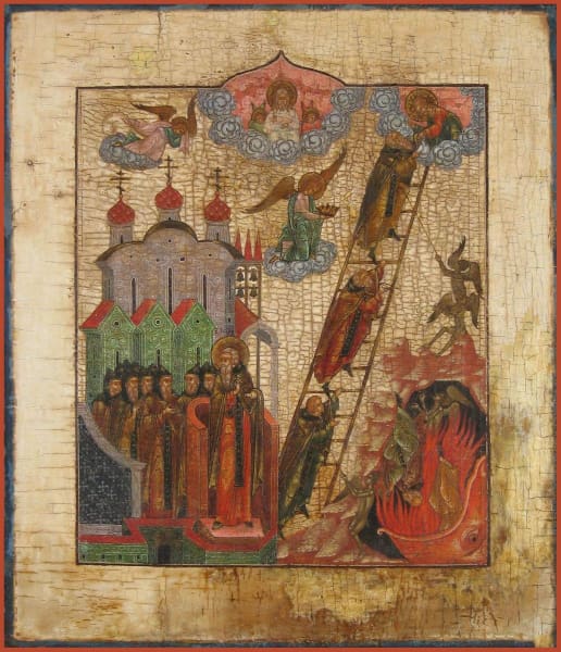 The Ladder of Divine Ascent Icon  A Reader's Guide to Orthodox Icons