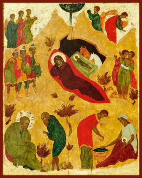 Gobelin tapestry ORTHODOX Nativity of Our Lord Jesus Christ